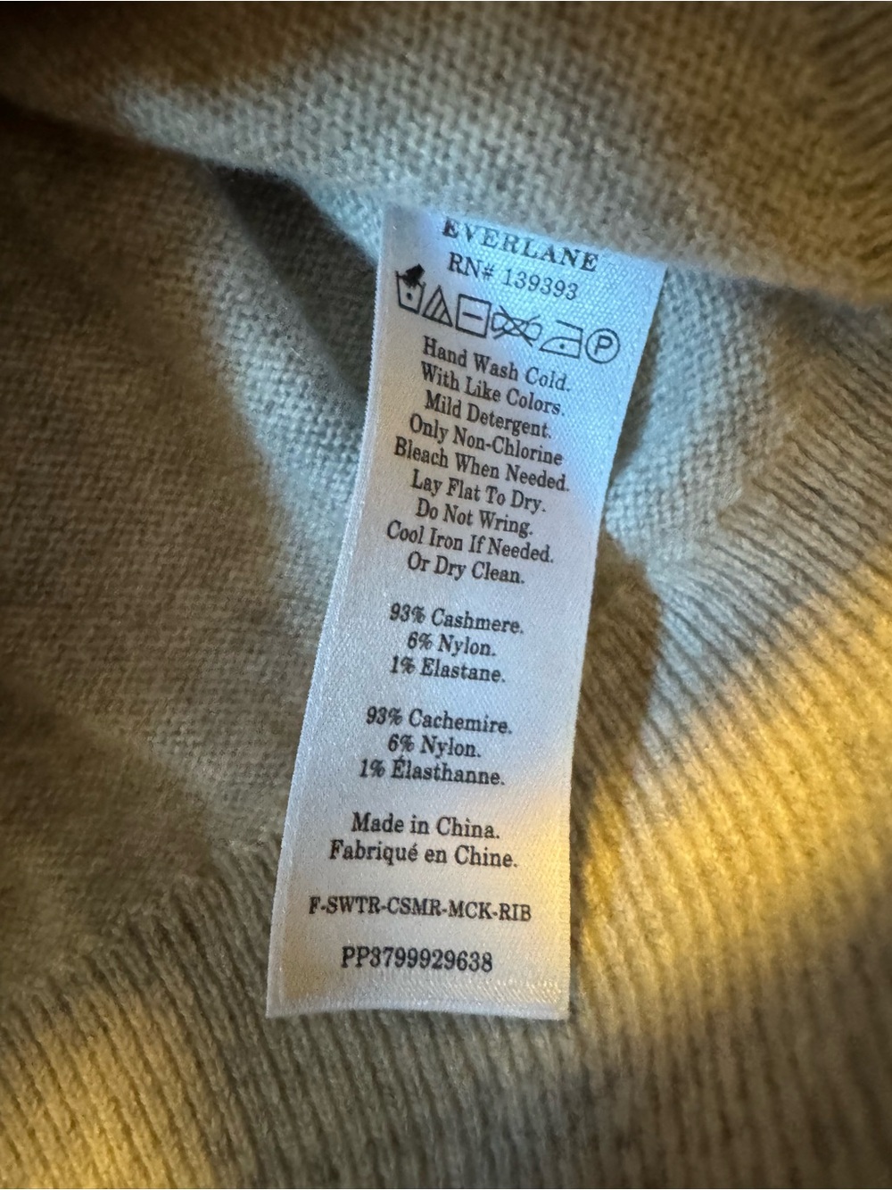 Everlane Cashmere Lantern Sweater - Light Gray size 6 - Picture 4 of 5